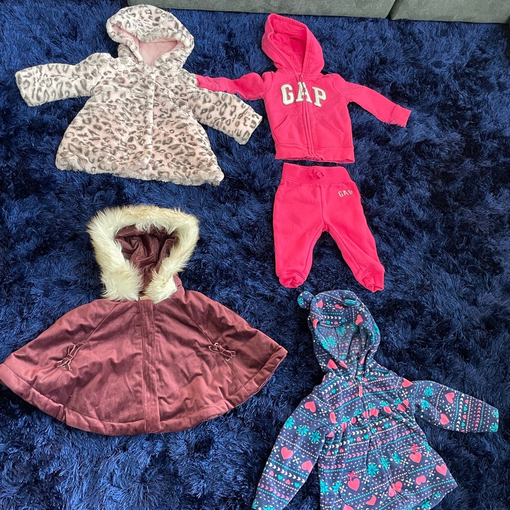 Lot of Jacket, Sweater, Sweat Suit, and Pancho